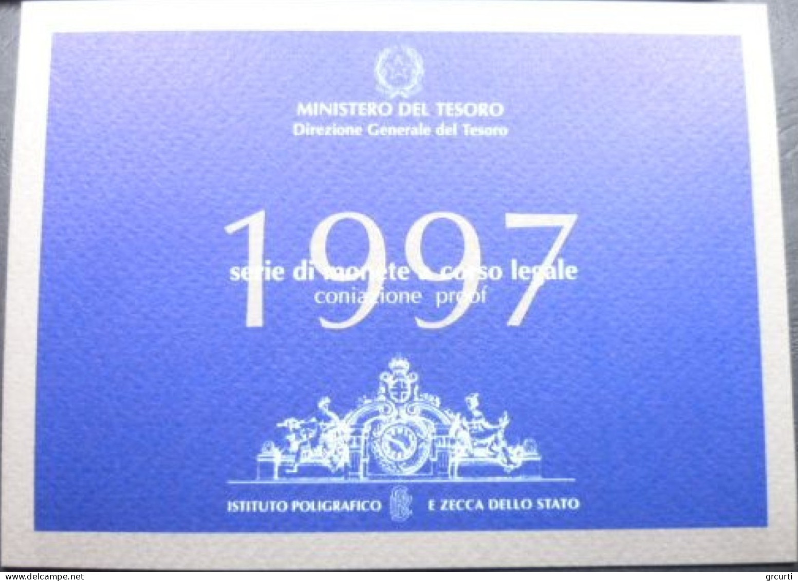 Italia - Serie Zecca Proof 1997 - 12 Valori - KM# PS14 - Gig# S.24/P - Jahressets & Polierte Platten
