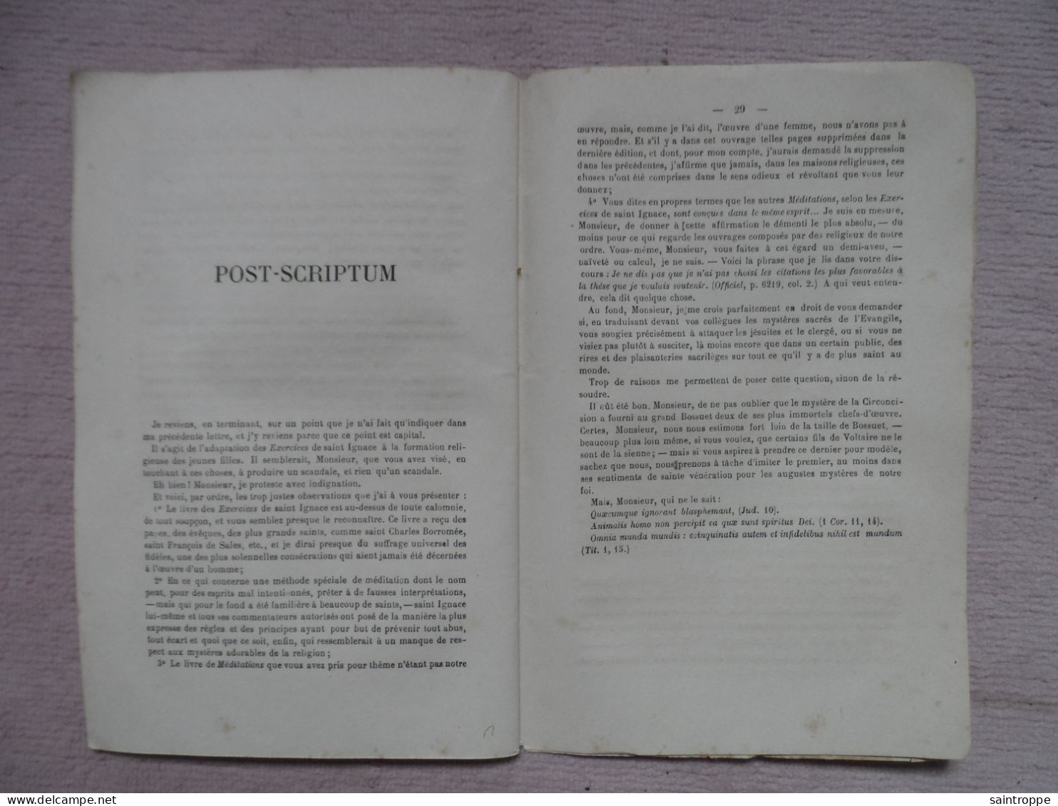 Lettres à M.Paul Bert.1879, Fascicule De 31 Pages. - Documents Historiques