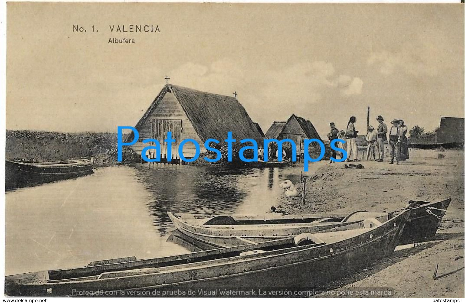 229231 SPAIN ESPAÑA VALENCIA ALBUFERA VISTA PARCIAL POSTAL POSTCARD - Other & Unclassified