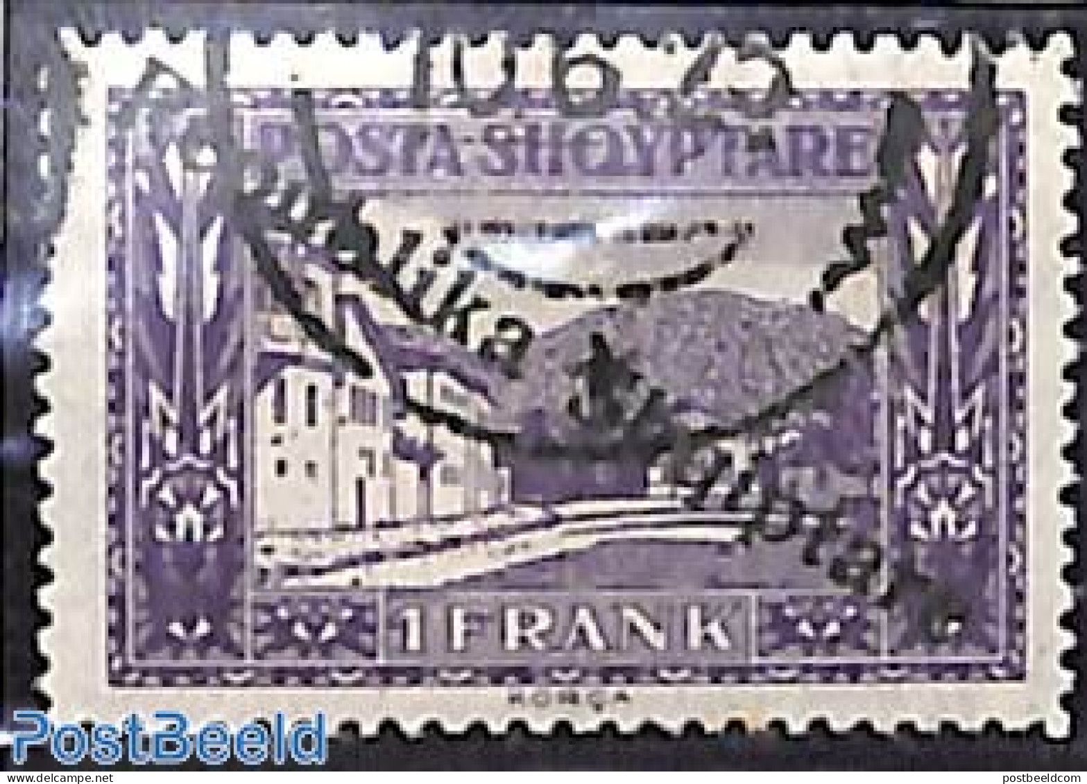 Albania 1925 1fr, Stamp Out Of Set, Mint NH - Albanie