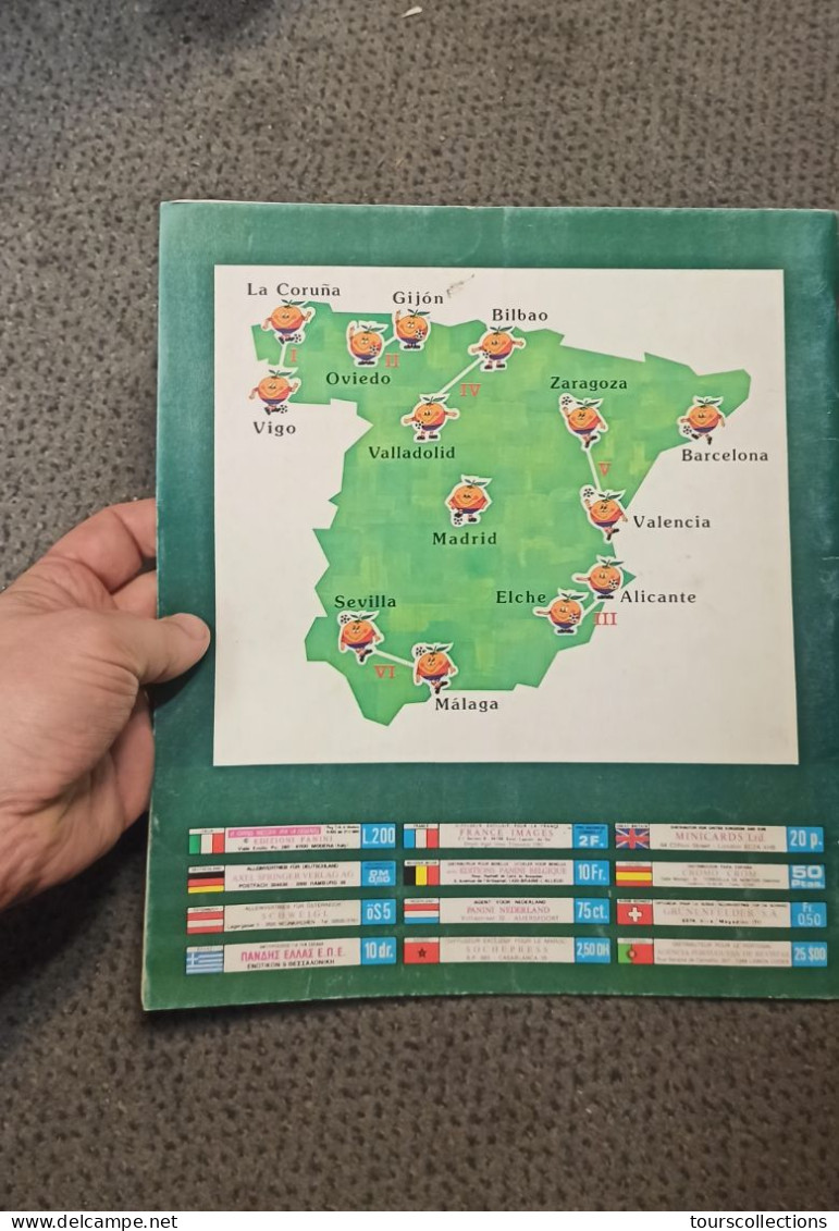 RARE ALBUM VIDE PANINI MONDIAL FOOTBALL 1982 En ESPAGNE ESPANA 82 World Cup Edition France - Neuf Avec Traces D'humidité - French Edition