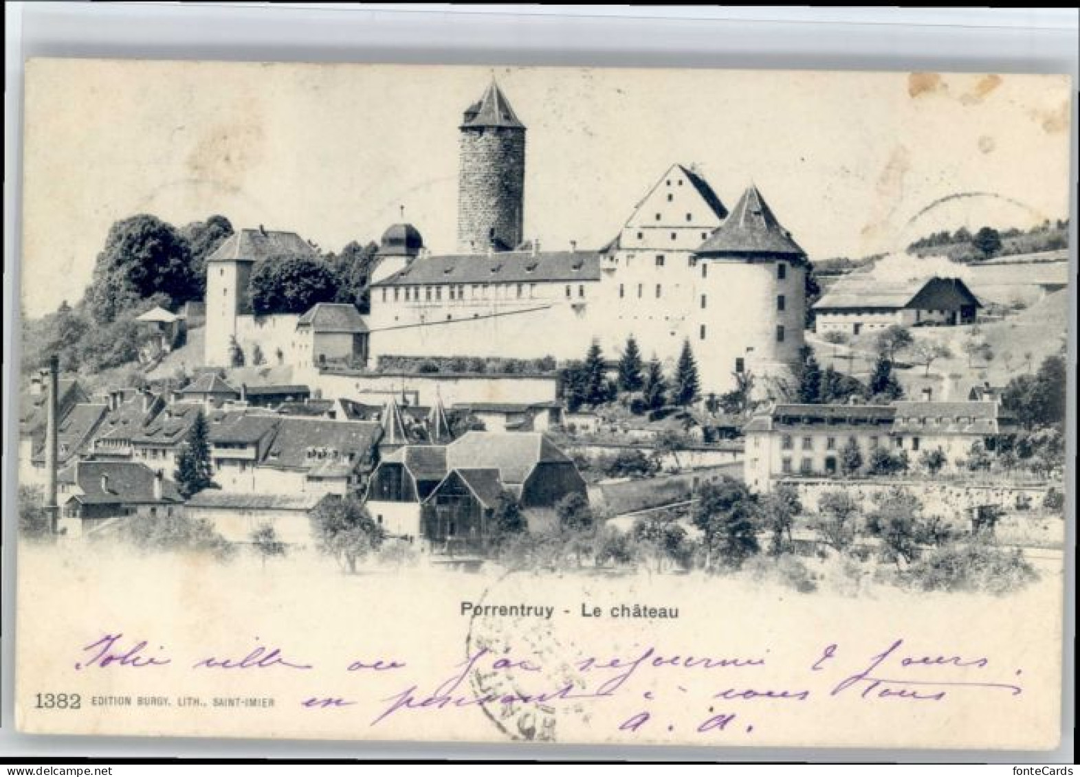 10719533 Porrentruy Porrentruy Schloss X Porrentruy - Sonstige & Ohne Zuordnung