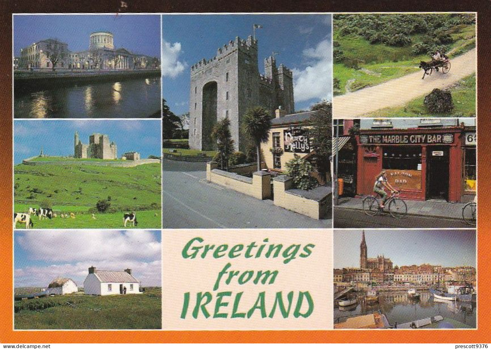 Greetings From Ireland Multiview, John Hinde -  Unused  Postcard  - G4 - - Autres & Non Classés