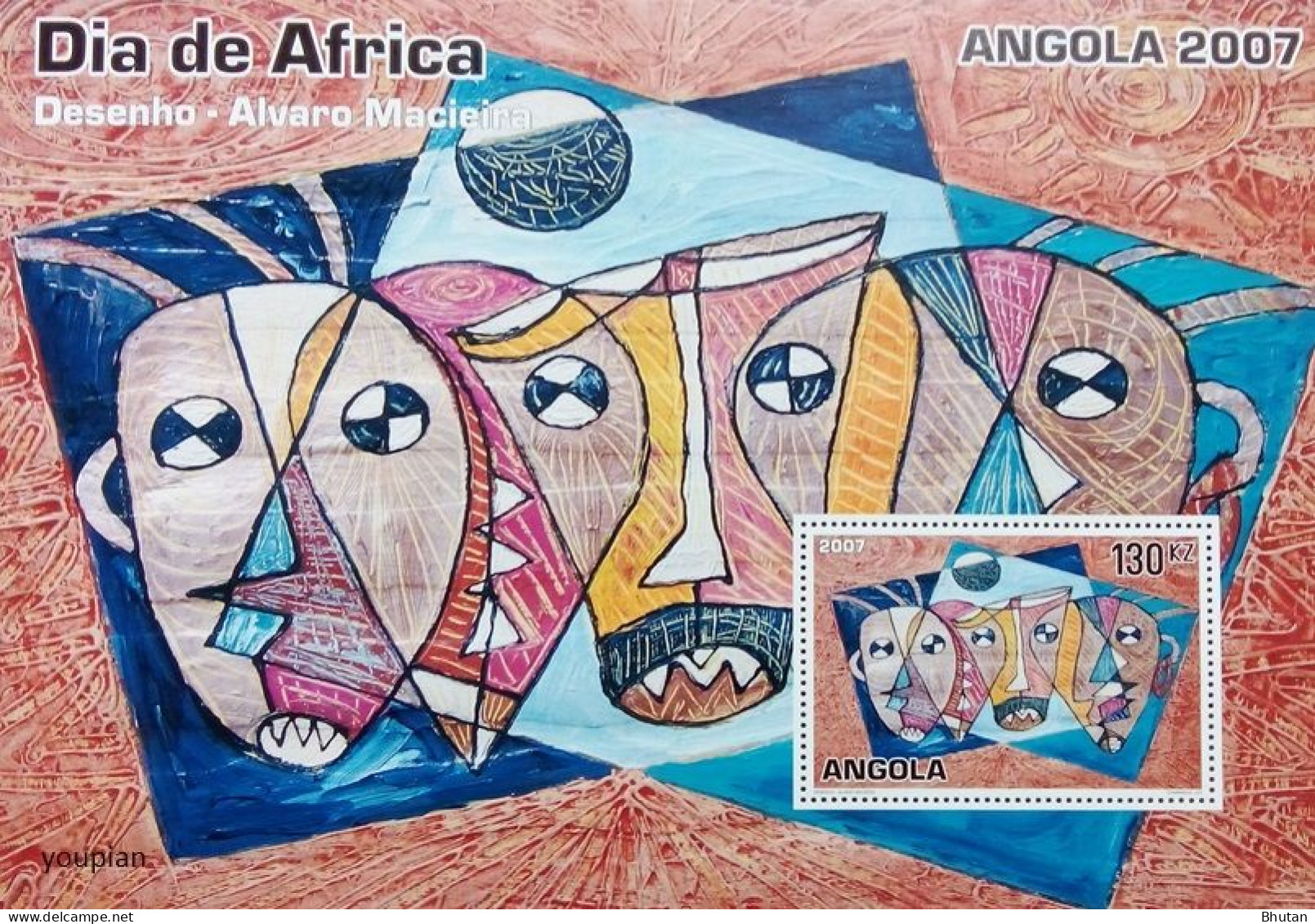 Angola 2007, International African Day, MNH S/S - Angola