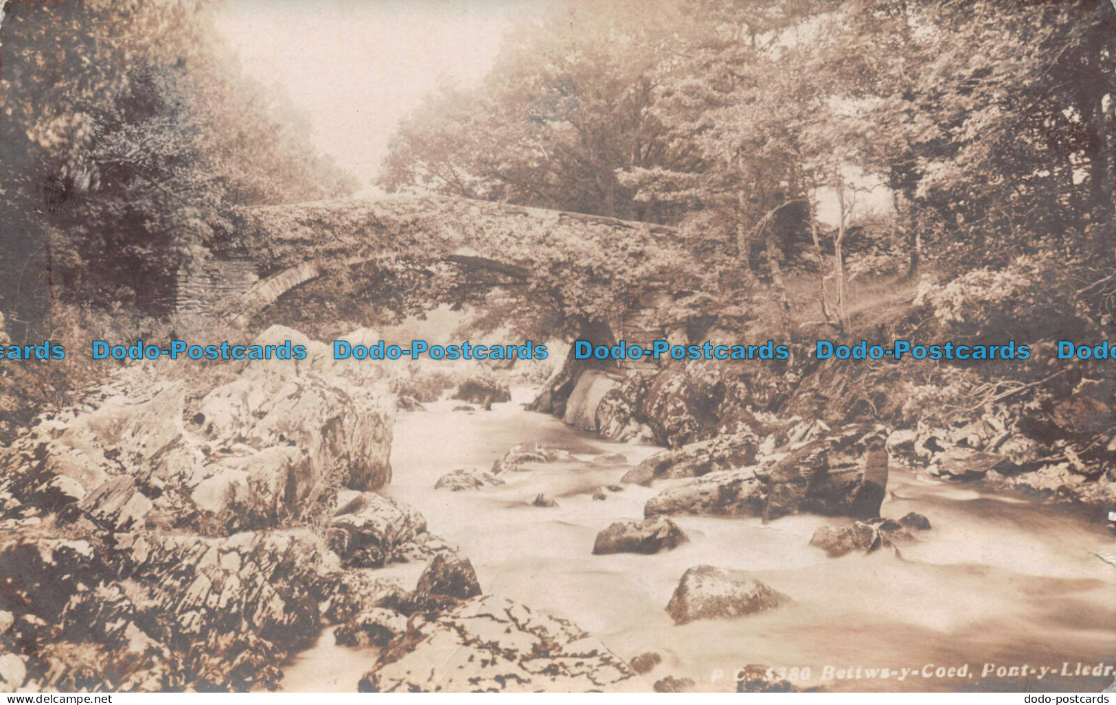 R109148 Bettws Y Coed. Pont Y Lledr. Photochrom. RP. 1912 - Welt