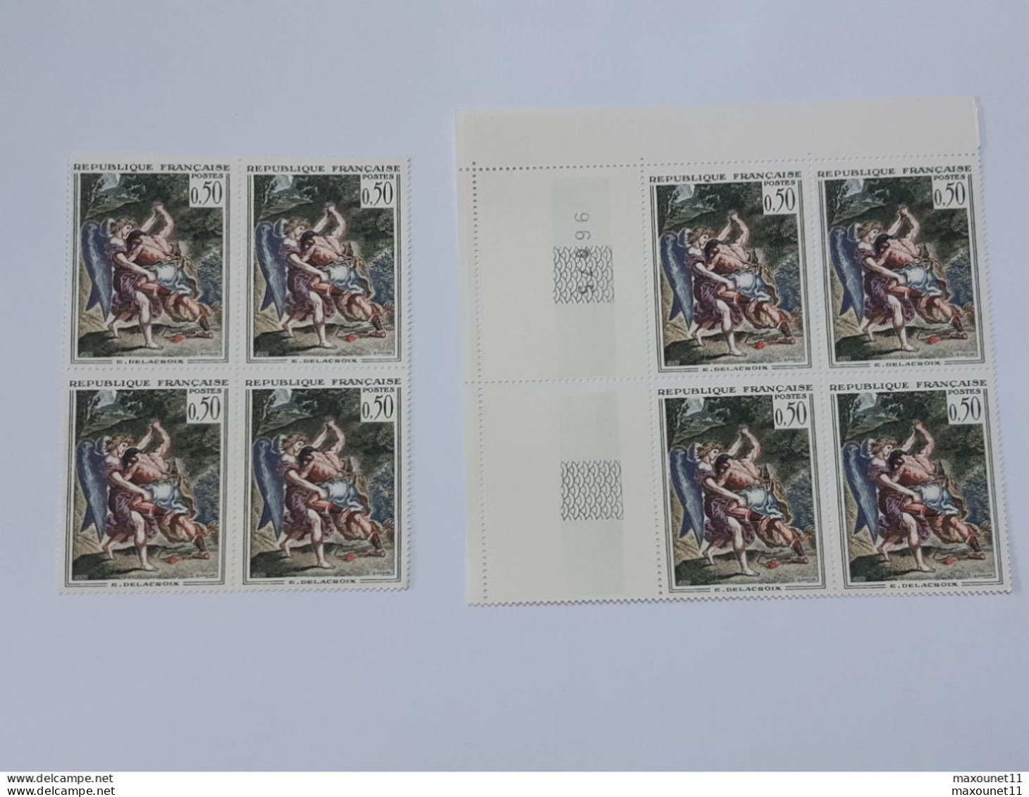 Lot de timbres 76 Polychromes de France neufs avec gomme sans charnières  .. Lot140 .