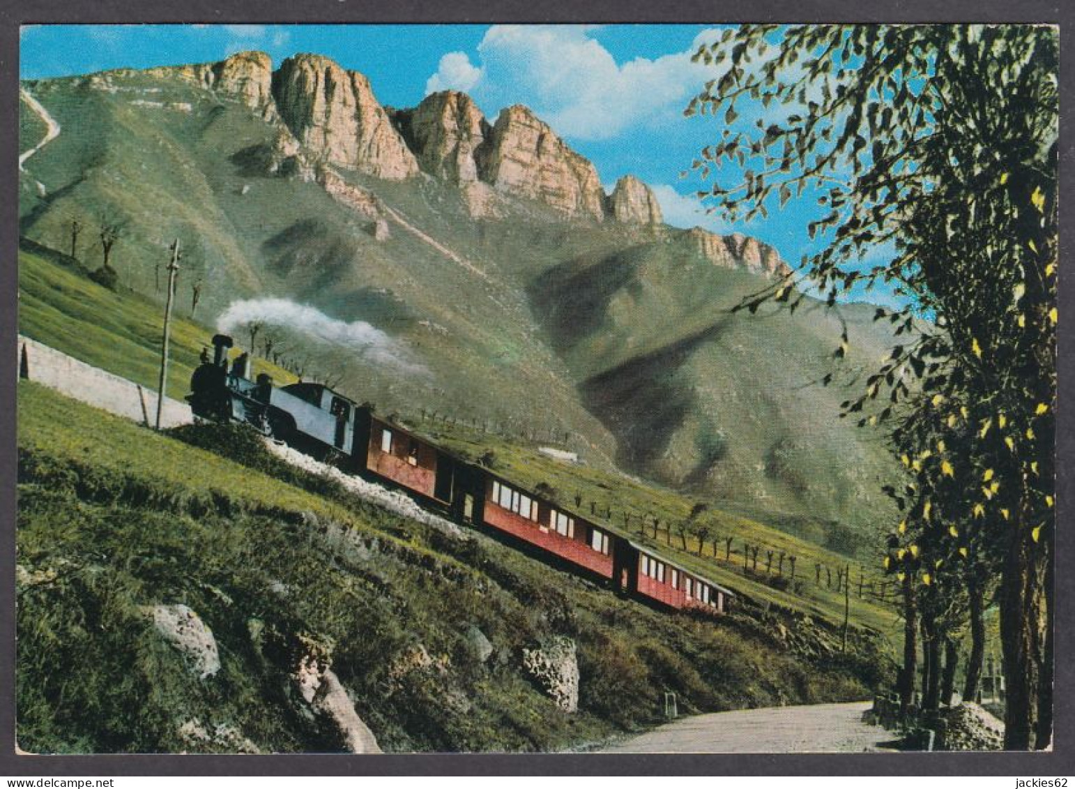 120618/ PIOVENE ROCCHETTE, Ferrovia A Cremaglia Rocchette-Asiago E M. Paù - Sonstige & Ohne Zuordnung