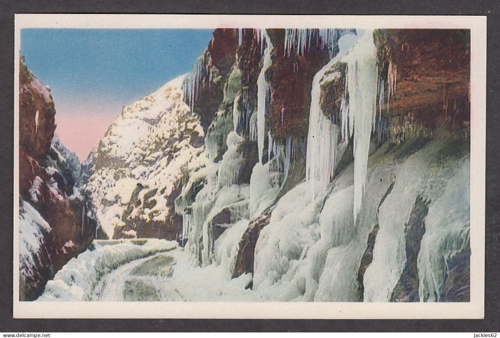 072444/ Gorges Du Cians, Route De Beuil En Hiver - Sonstige & Ohne Zuordnung