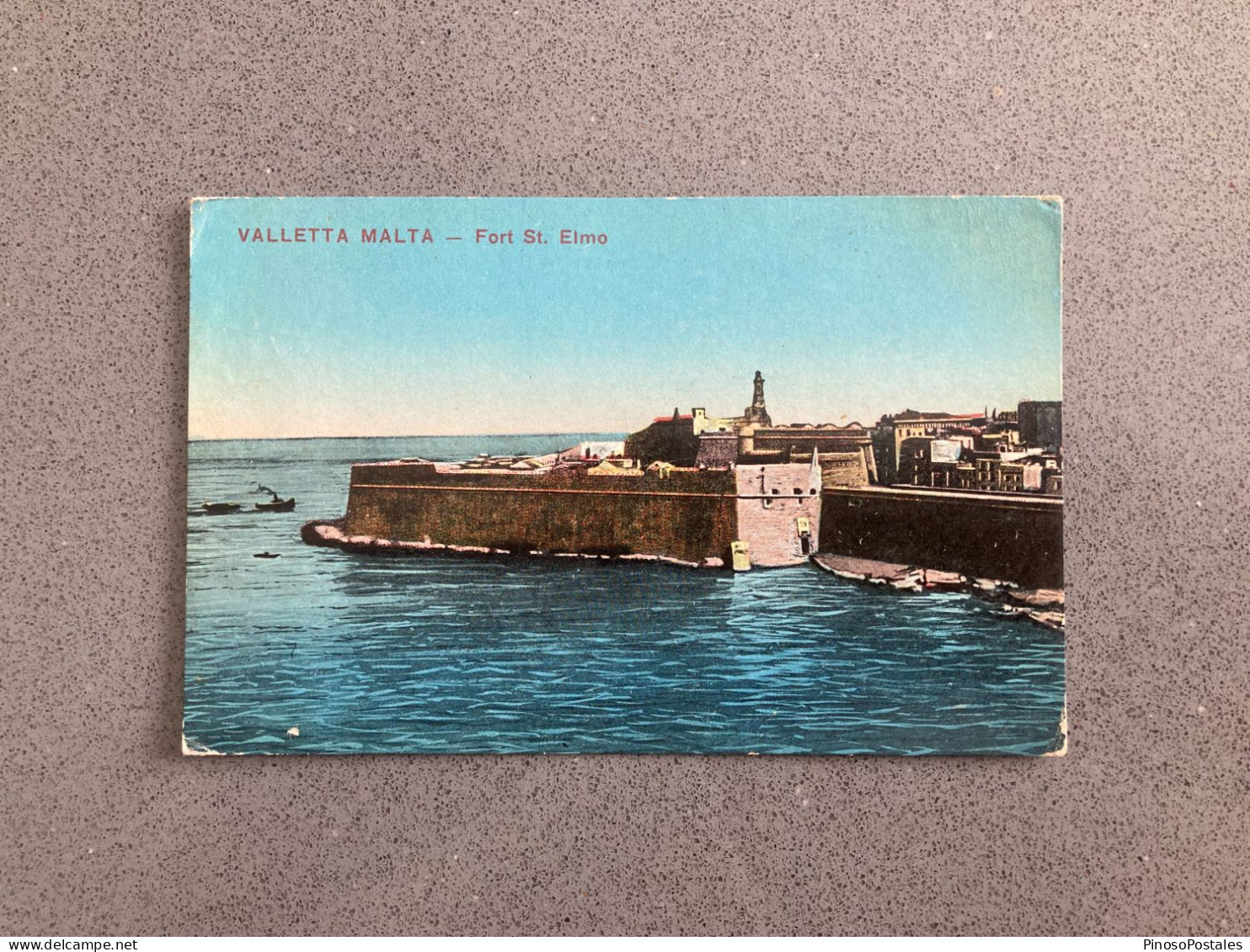 Valletta Malta - Fort St. Elmo Carte Postale Postcard - Malta