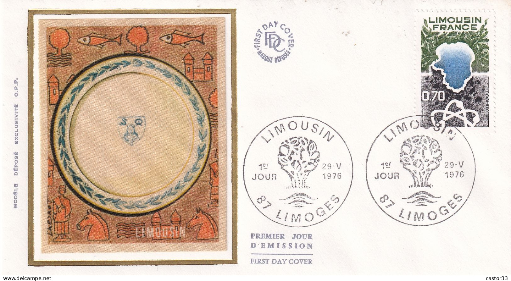 1er Jour, Région Limousin - 1970-1979