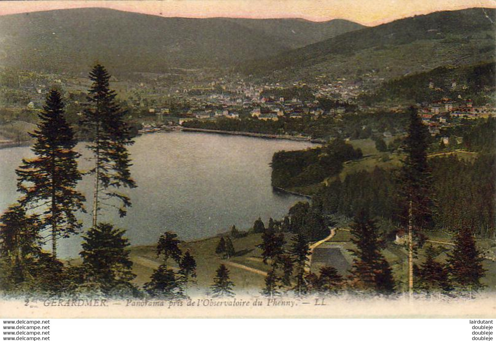 D88  GERARDMER  Panorama Pris De L'Observatoire Du Phenny  ..... - Gerardmer