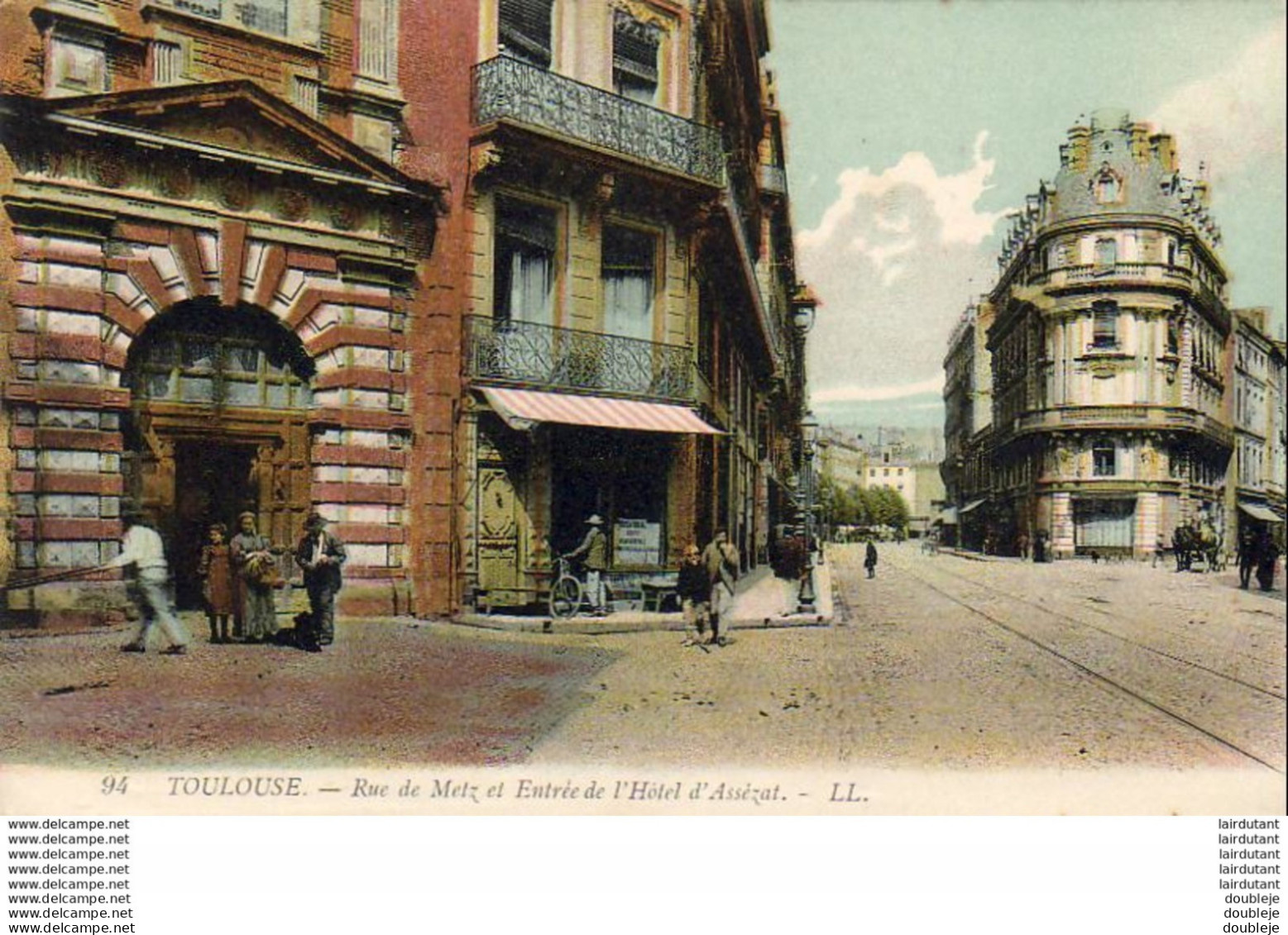 D31  TOULOUSE   Rue De Metz Et Entrée De L'Hôtel D'Assézat - Toulouse