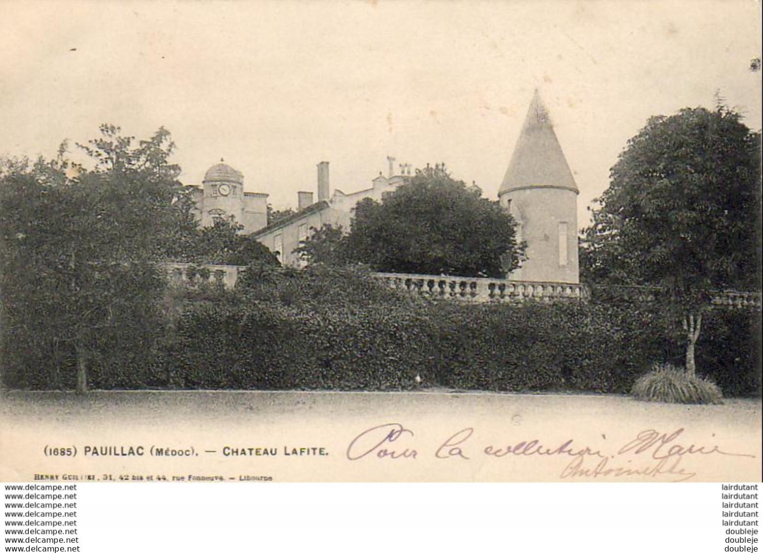 D33 PAUILLAC Chateau Lafite  ............. - Pauillac