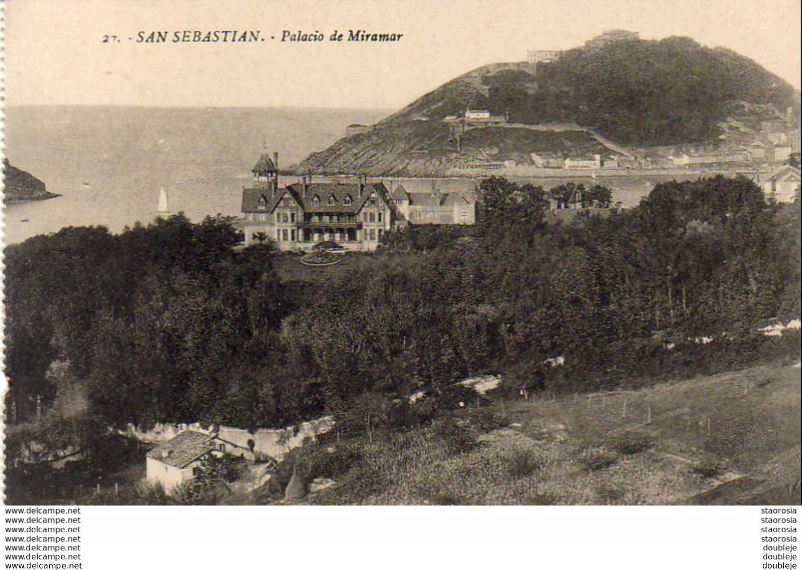 ESPAGNE SAN SEBASTIAN  Palacio De Miramar    ...............  (REP1969 ) - Guipúzcoa (San Sebastián)