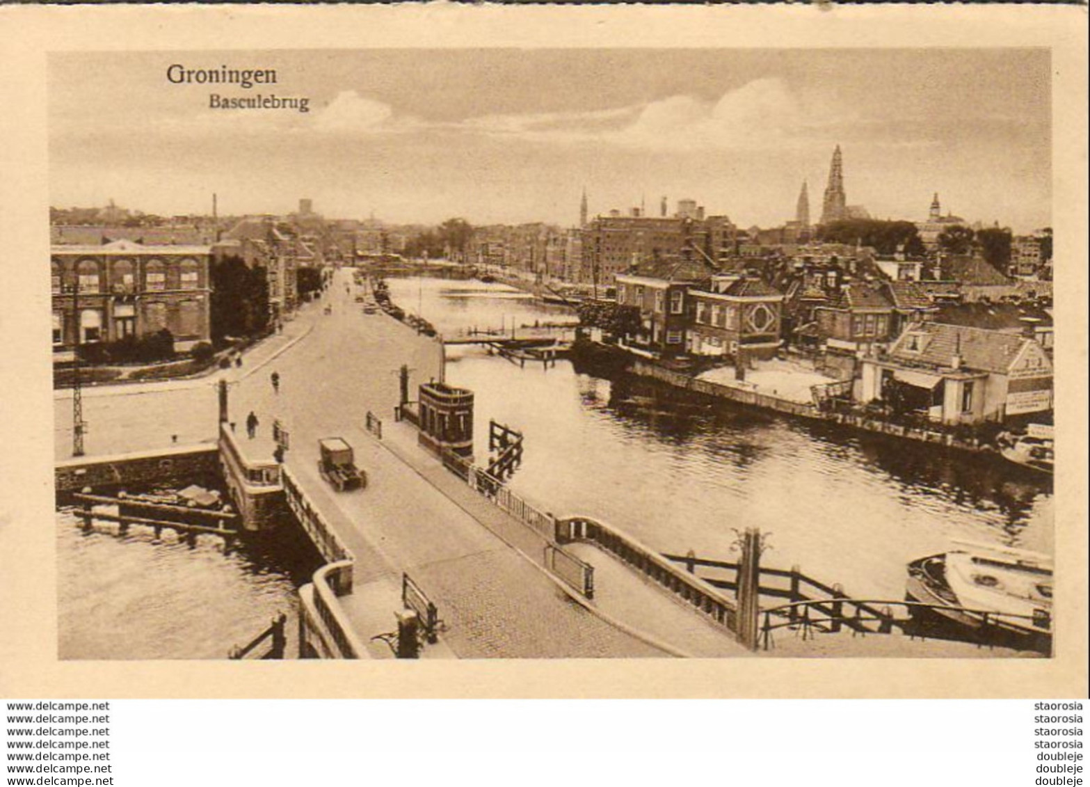 GRONINGEN  Basculebrug - Groningen