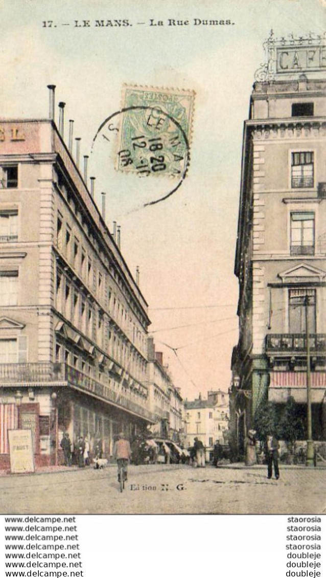 D72  LE MANS  La Rue Dumas - Le Mans