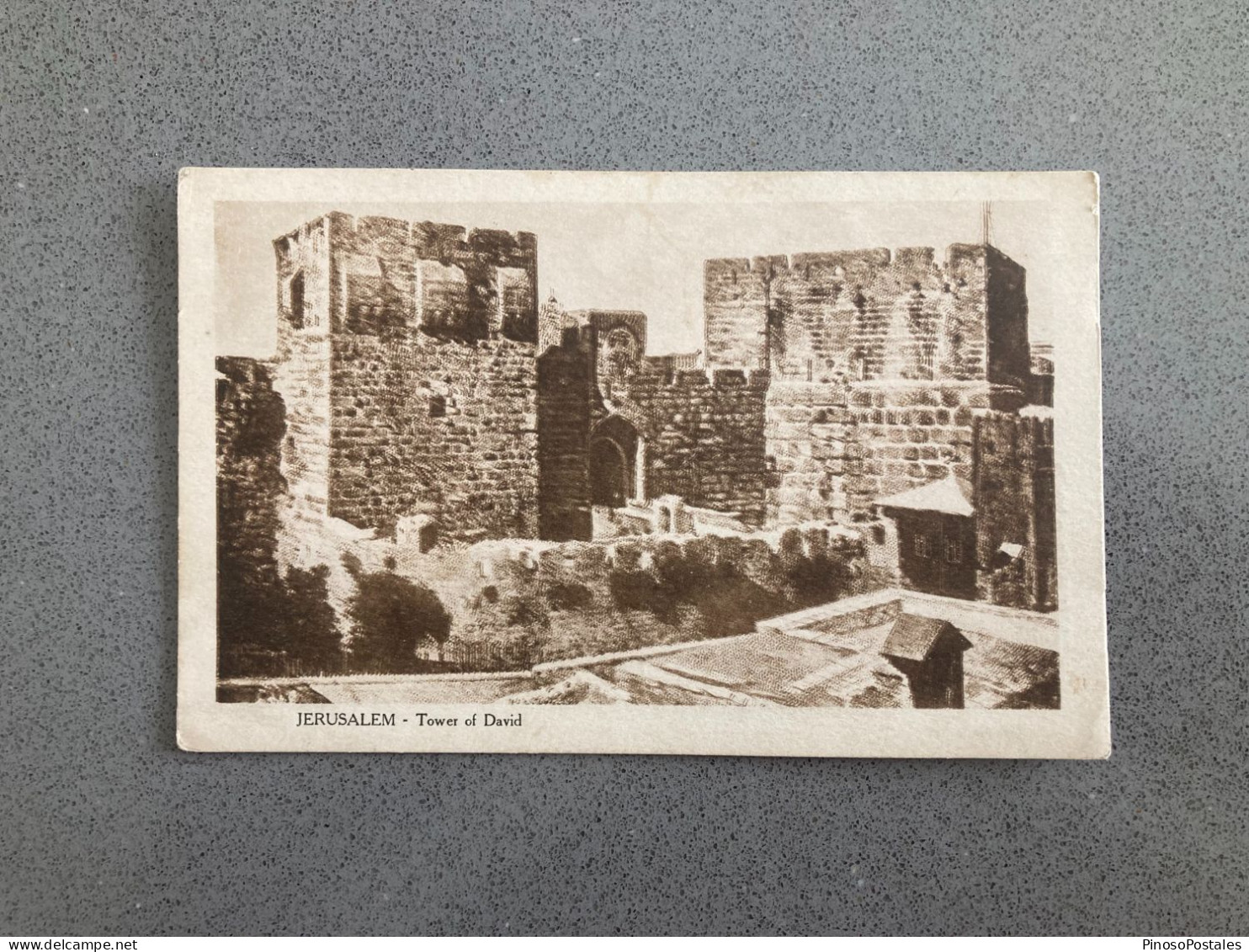 Jerusalem Tower Of David Carte Postale Postcard - Israel