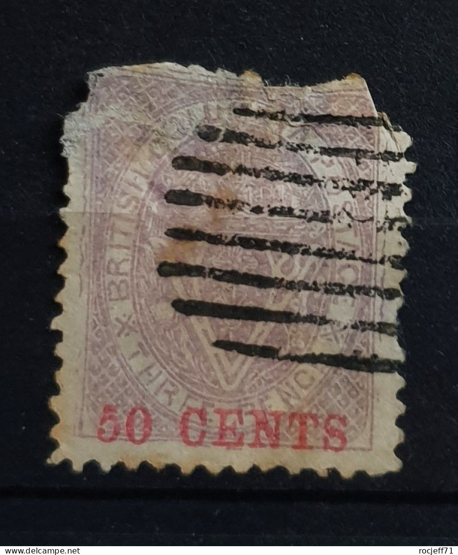 05 - 24 - Colombie Britannique N° 10 - 3ème Choix - Cote Pour Un Bon Timbre = 700 Euros - Oblitérés