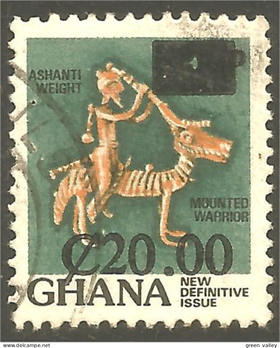 XW01-1232 Ghana Warrior Horse Guerrier Cheval Horse Caballo Cavallo Paard - Paarden