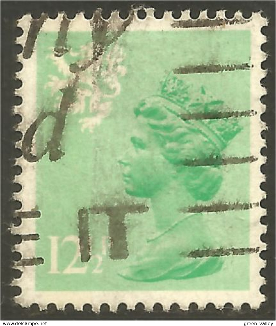 XW01-1217 Scotland Queen Elizabeth II 12 1/2 Emerald - Ecosse