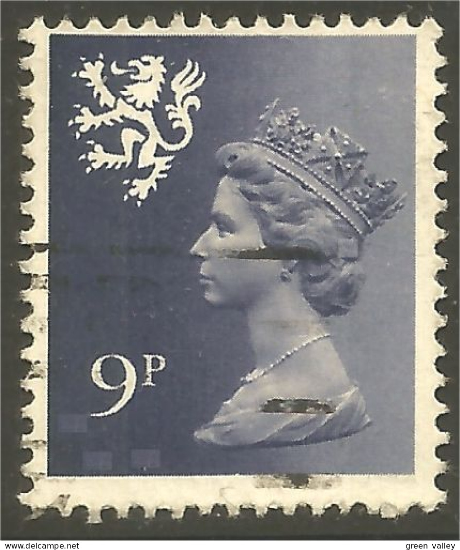 XW01-1210 Scotland Queen Elizabeth II 9p Violet Blue - Scotland