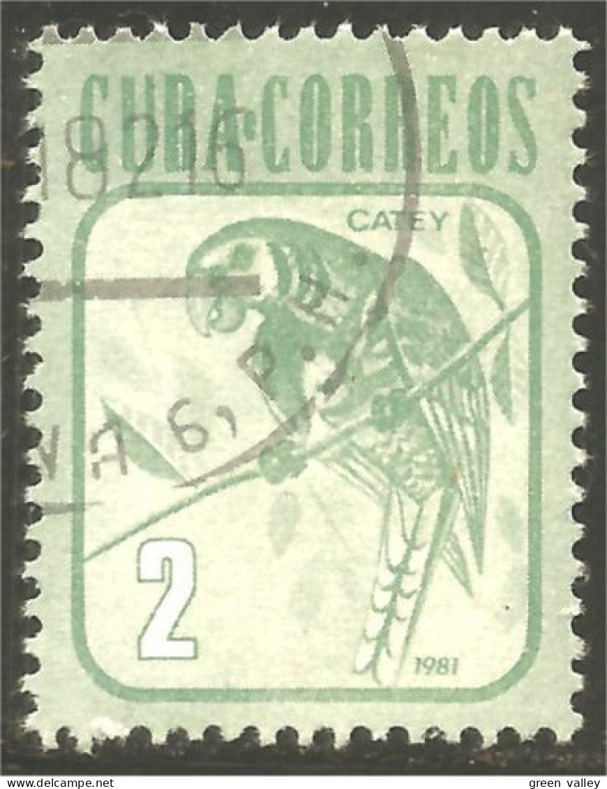 XW01-1954 Cuba Catey Perroquet Parrot Papagei Pappagallo Papegaai Loro - Autres & Non Classés