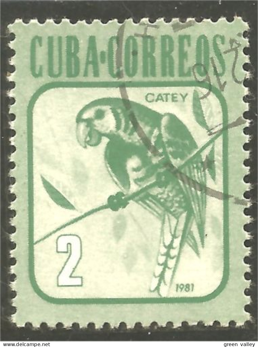XW01-1945 Cuba Catey Perroquet Parrot Papagei Pappagallo Papegaai Loro - Papageien