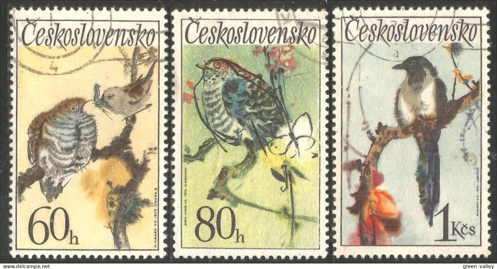 XW01-1742 Czechoslovakia Oiseau Bird Vogel Uccello - Autres & Non Classés