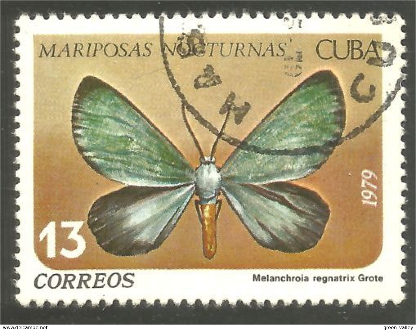 XW01-1708 Cuba Papillon Butterfly Schmetterling Farfala Mariposa - Vlinders