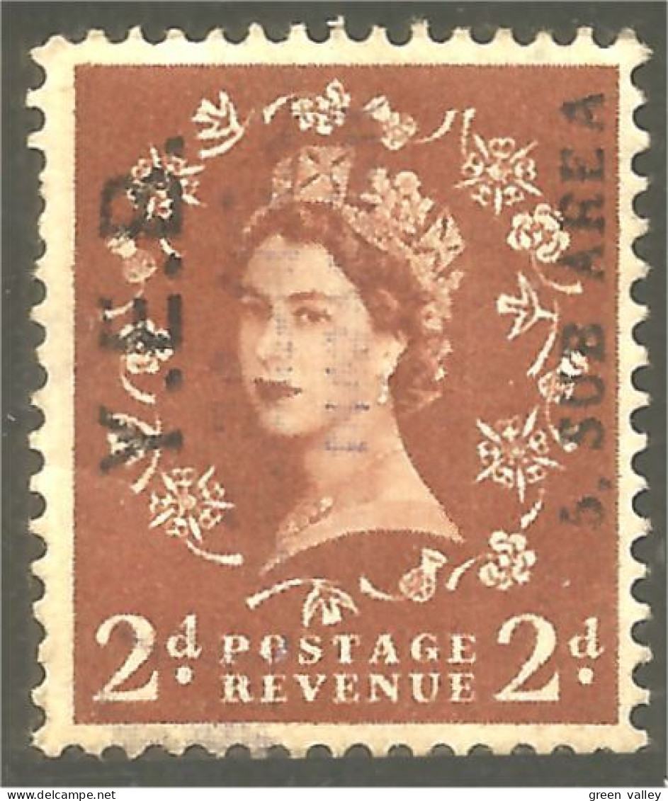 XW01-1579 United Kingdom Elizabeth II Commercial Overprint YEB Sub Area - Autres & Non Classés