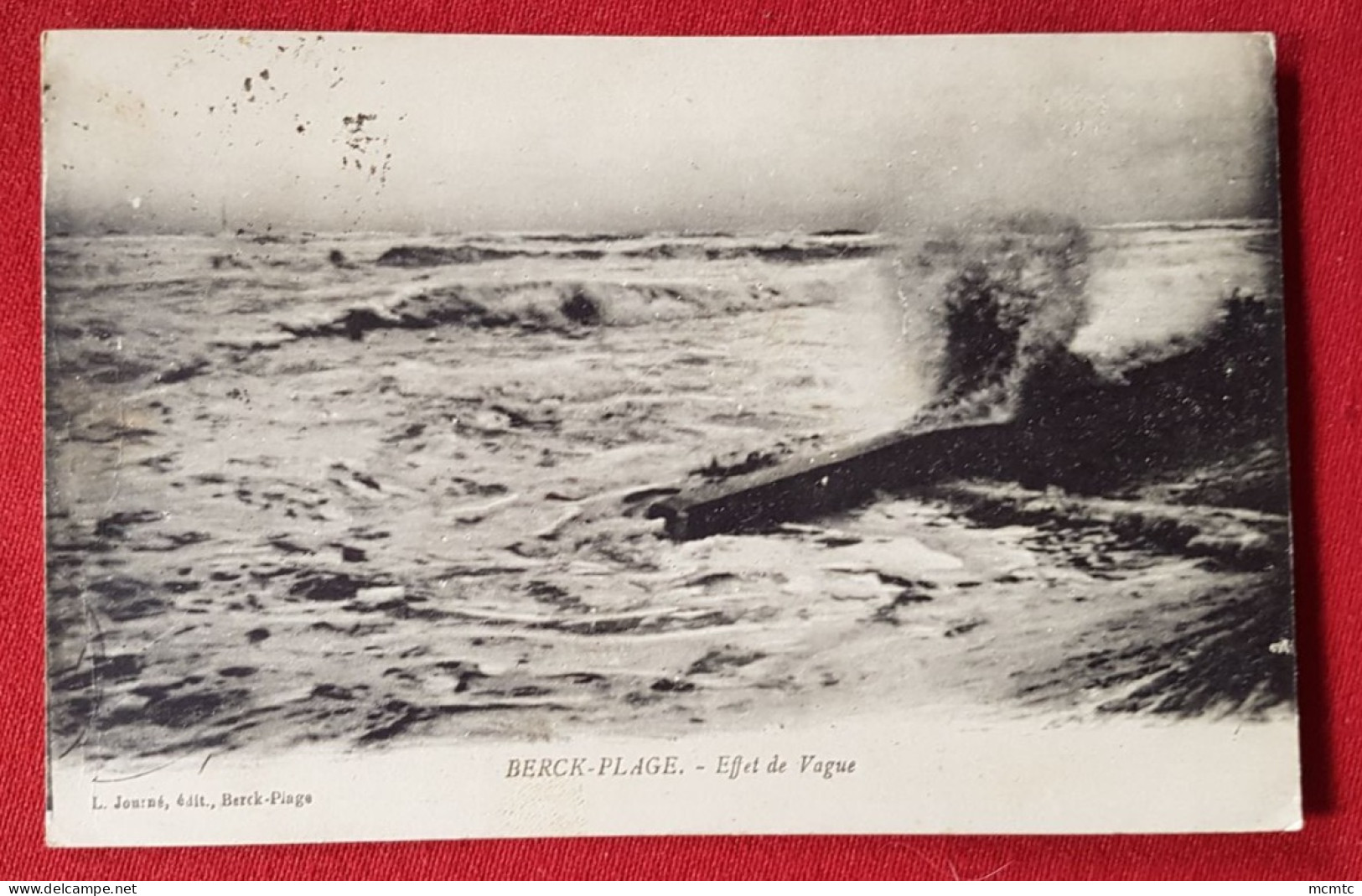 CPA - Berck Plage - Effet De Vague - Berck