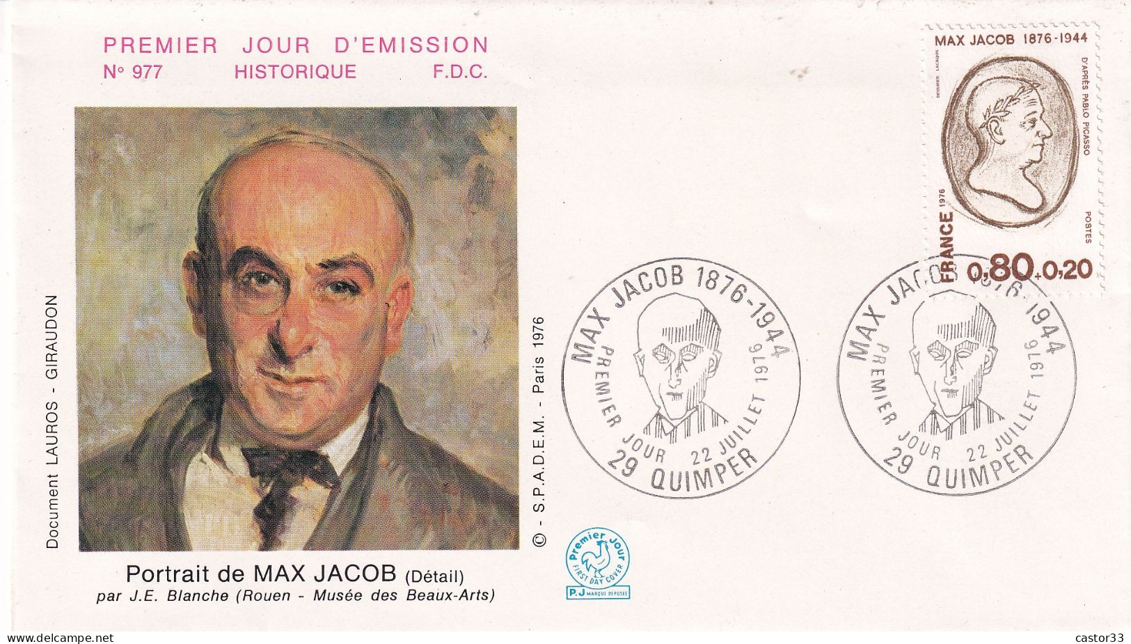 1er Jour, Max Jacob - 1970-1979