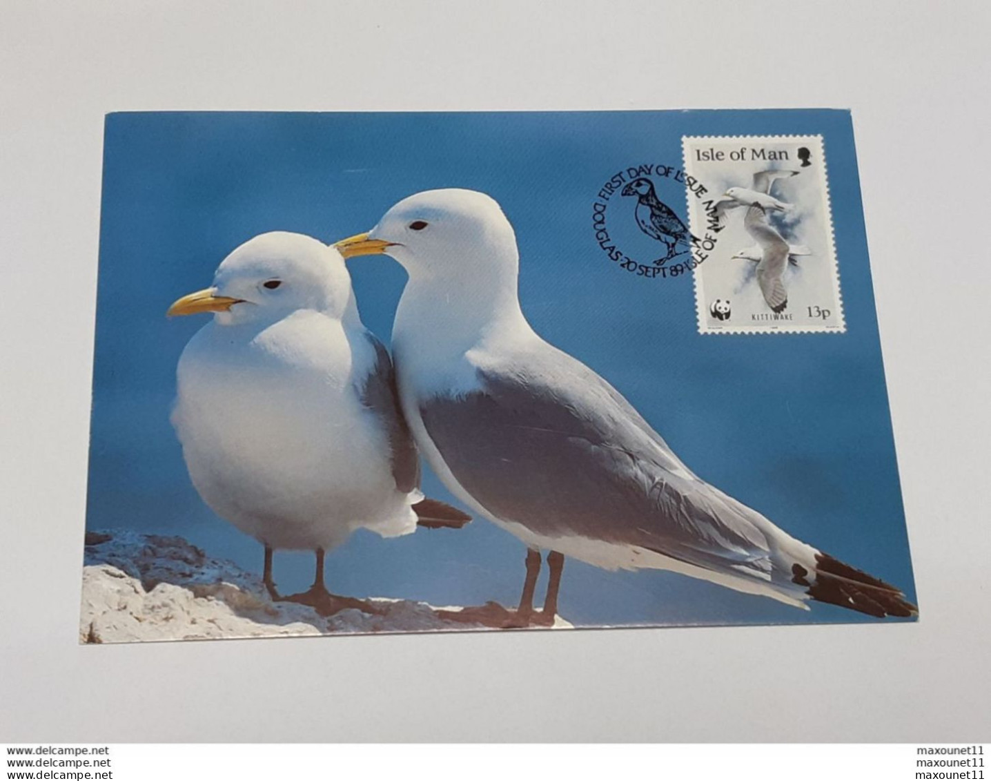 Birds - Oiseaux - Lot De 3 Cartes - Maximum De L'Isle De Man .. Lot140 . - Man (Ile De)