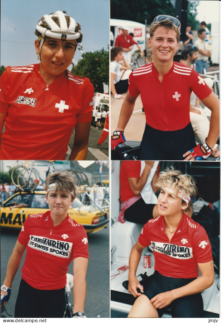 Beatria GMUR, Barbara GANZ, Manucla WOHLGEMUTH, Isabelle MICHEL - Ciclismo