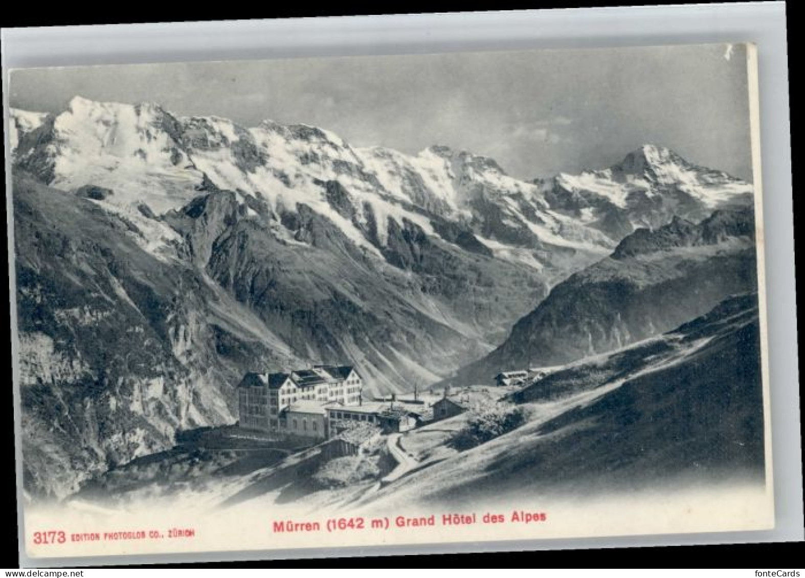 10718597 Muerren BE Muerren Grand Hotel  * Muerren - Autres & Non Classés