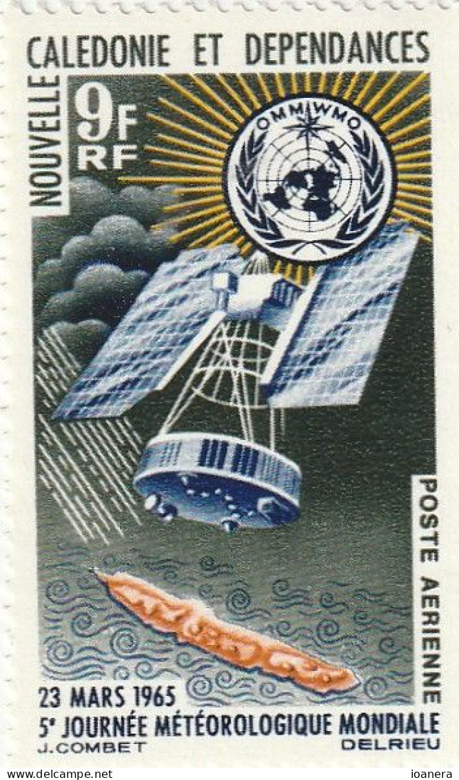 New Caledonia 1965 - 5th  World Meteorological Day , MNH , Mi. 394 - Neufs