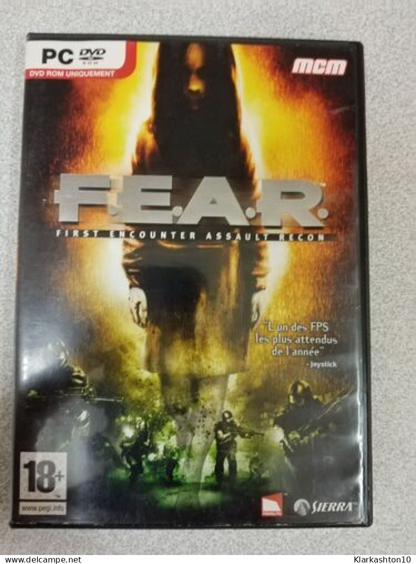 Dvd - F.E.A.R - Sonstige & Ohne Zuordnung