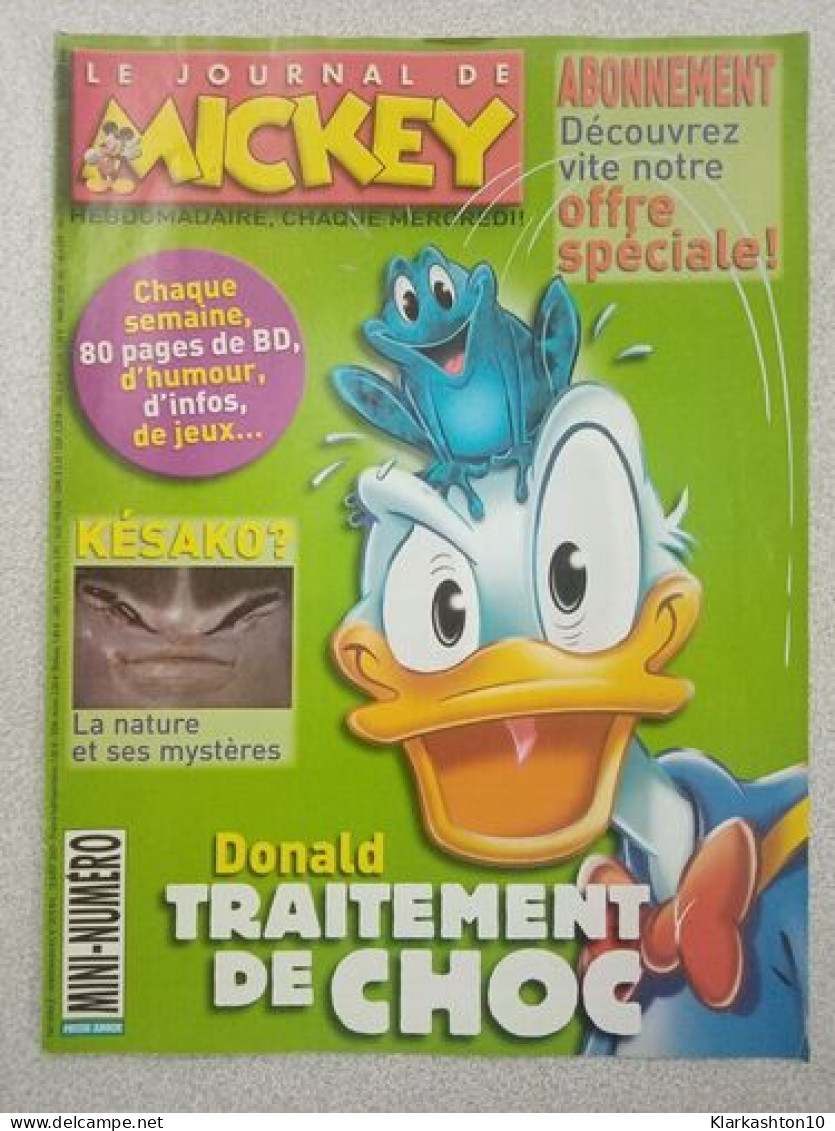 LE JOURNAL DE MICKEY(mini Numero) N° 2878 Bis - Non Classés