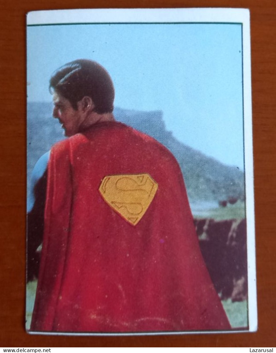 #14 SUPERMAN Panini Sticker (Printed In Yugoslavia - Decje Novine) RARE - Sonstige & Ohne Zuordnung