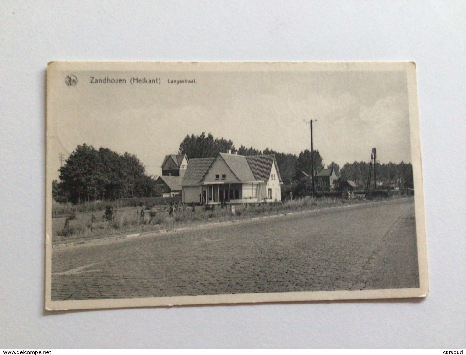 Carte Postale Ancienne (1954) Zandhoven (Heikant) Langestraat - Zandhoven