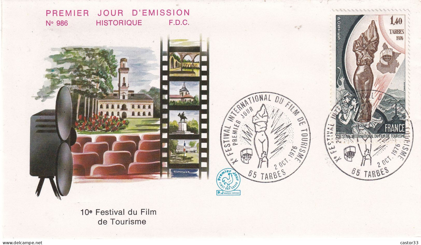1er Jour, 10è Festival Du Film De Tourisme - 1970-1979