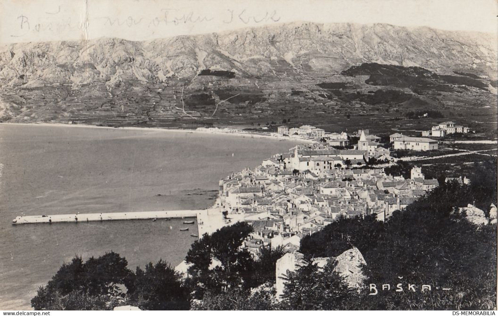 Baška Island Krk 1929 - Croatia