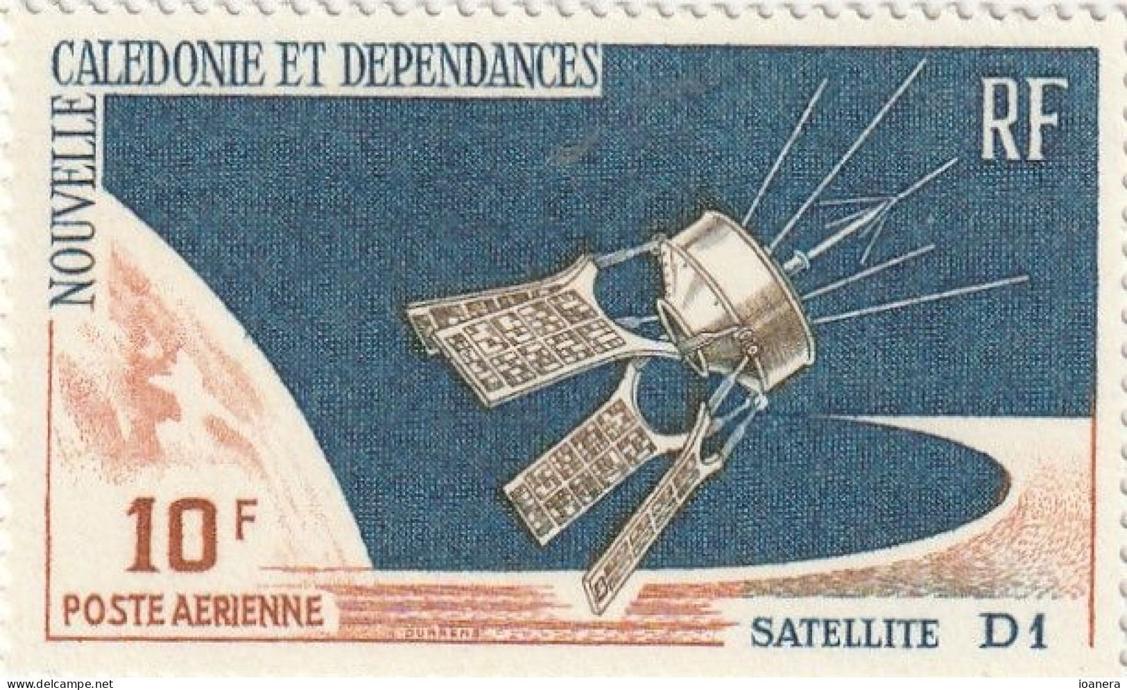 New Caledonia 1966 - D1 Satellite Launch , MNH , Mi. 421 - Neufs