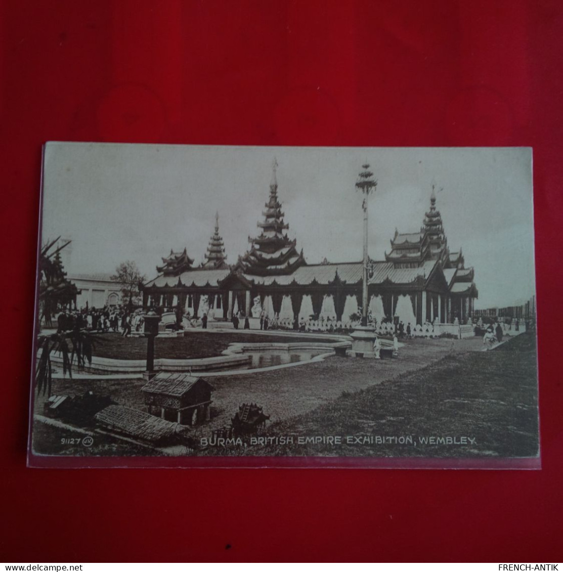 BURMA BRITISH EMPIRE EXHIBITION WEMBLEY - Autres & Non Classés