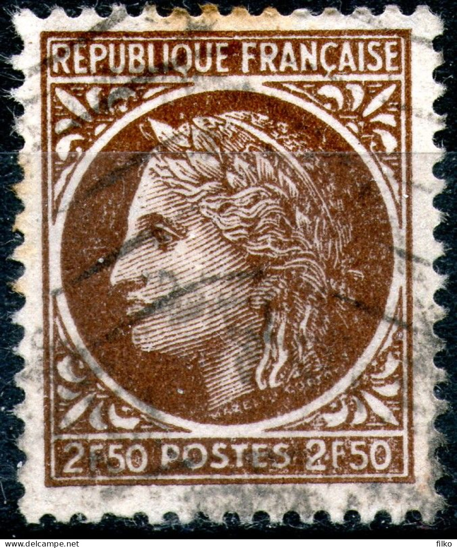 France,1945 ,Y*T681, :as Scan - Oblitérés