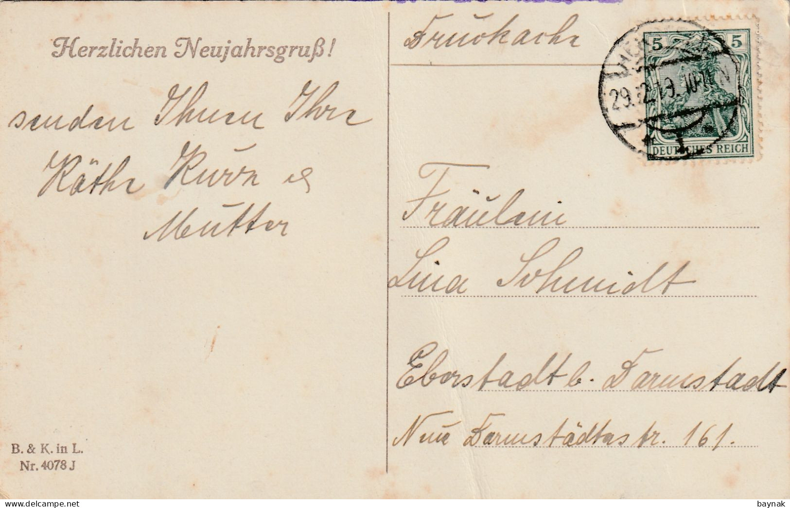 TH3626   --   MEINE SEELE .........   SPRUCHKARTE  --  SAYING CARD  --   H. V. R.  --  1921 - Other & Unclassified