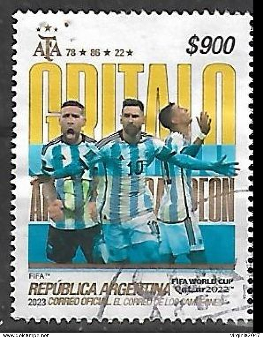 2022 Argentina Deporte Futbol Copa Del Mundo Argentina Campeon 1v, - 2022 – Qatar