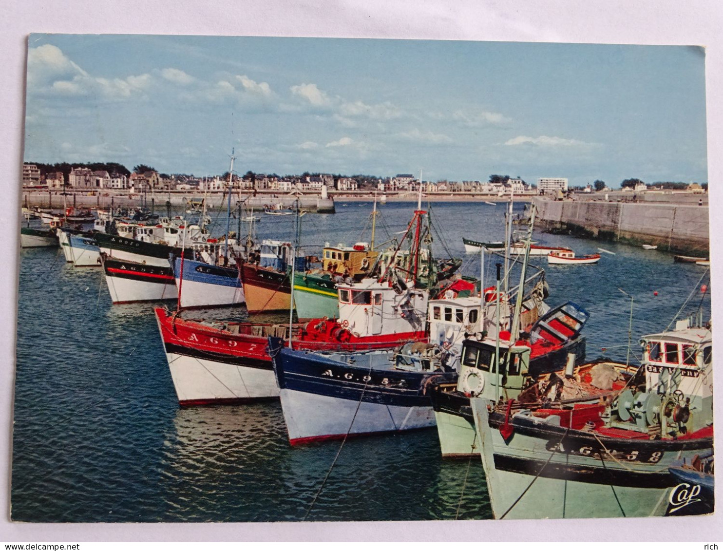 CP 56 QUIBERON - Sardiniers Au Port - Quiberon