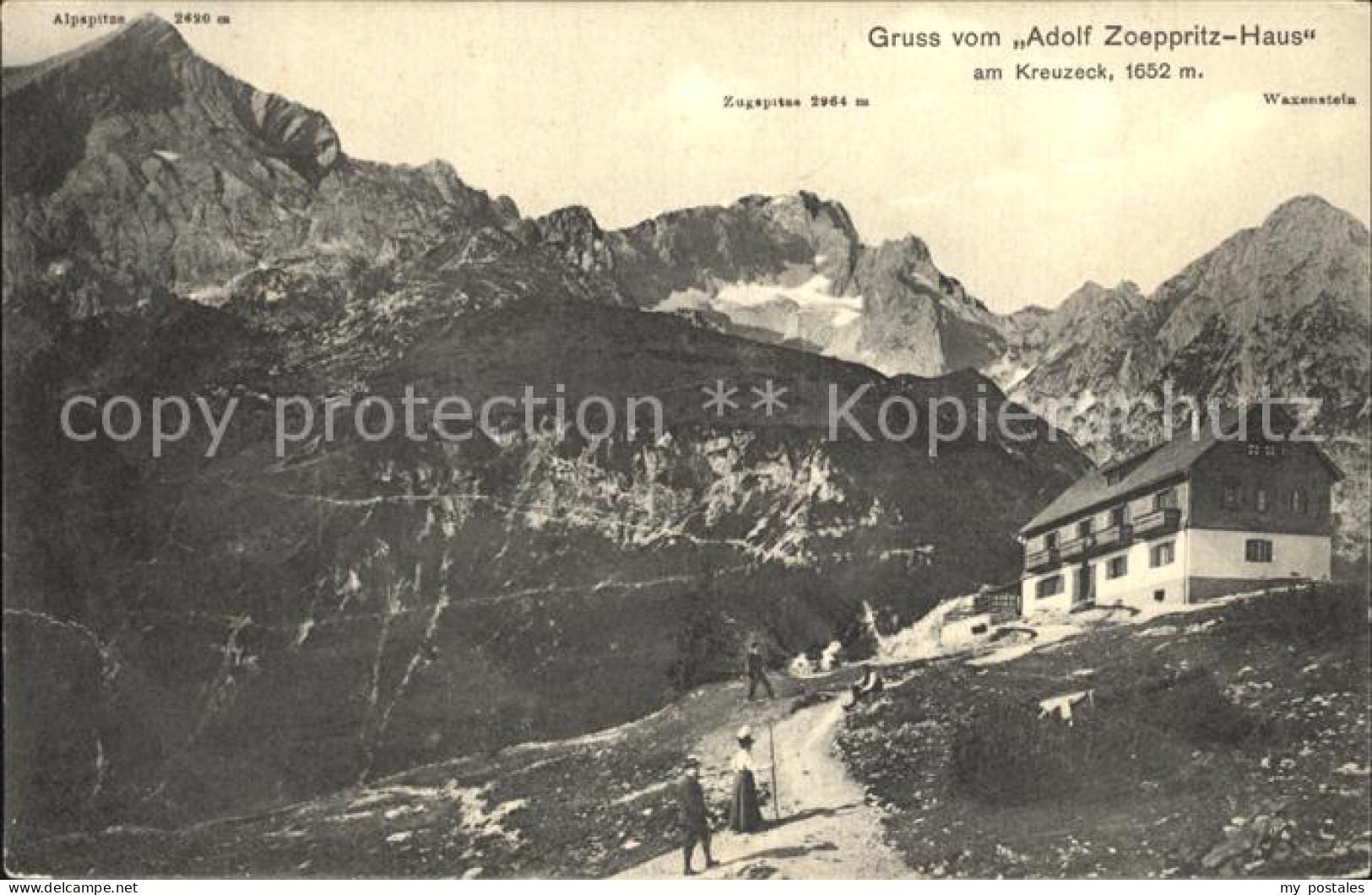 72222326 Adolf Zoepperitzhaus Am Kreuzeck Zugspitze Waxenstein Adolf Zoepperitzh - Garmisch-Partenkirchen