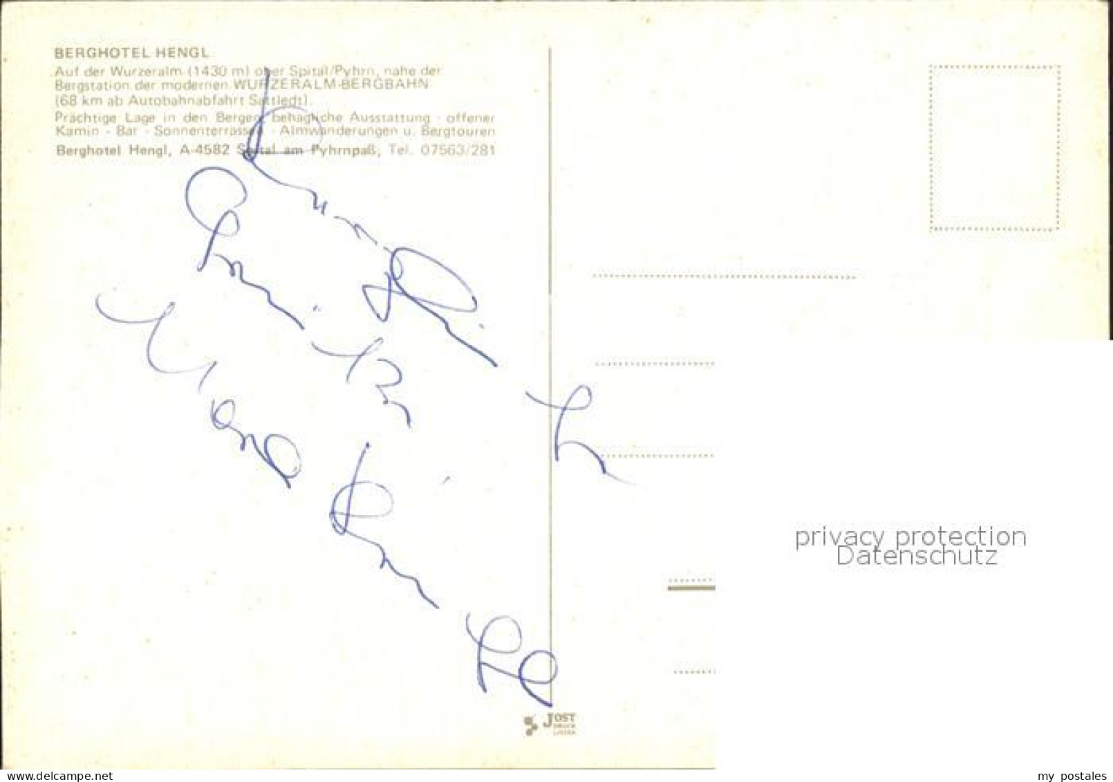 72221731 Spital Pyhrn Berghotel Hengl  Spital Am Pyhrn - Other & Unclassified